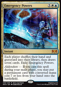 Emergency Powers RNA-169 Mythic Near Mint Englisch