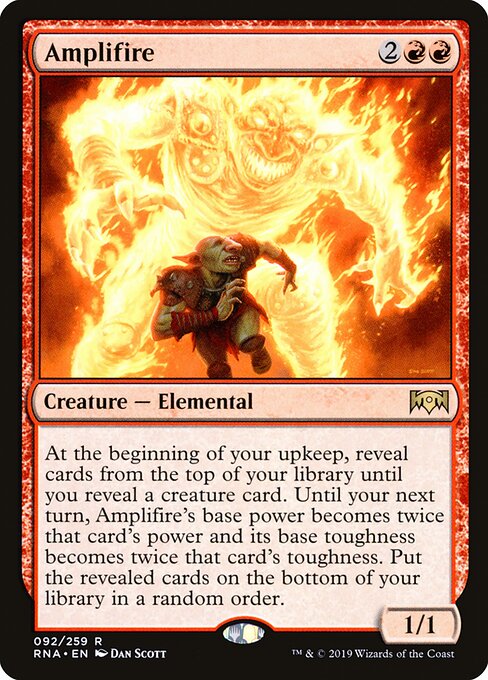 Amplifire RNA-92 Rare Excellent Englisch