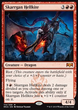 Skarrgan Hellkite RNA-114 Mythic Excellent Englisch