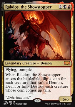 Rakdos, the Showstopper RNA-199 Mythic Excellent Englisch