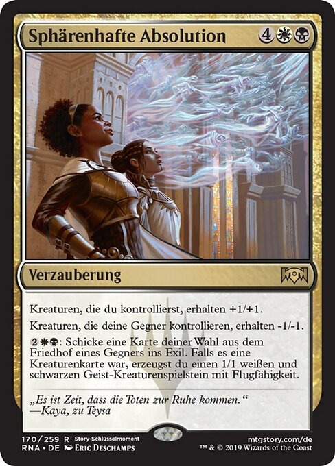 Sphärenhafte Absolution RNA-170 Rare Near Mint Deutsch
