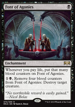 Font of Agonies RNA-74 Rare Excellent Englisch