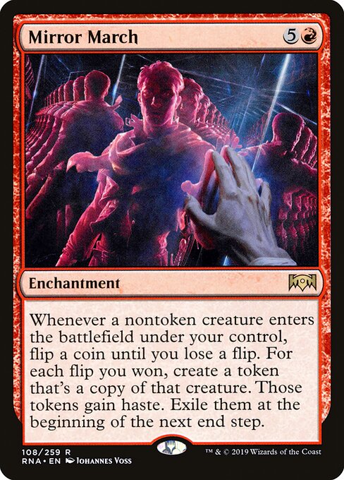 Mirror March RNA-108 Rare Light Played Englisch