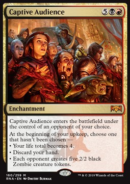 Gebannte Zuschauer RNA-160 Mythic Near Mint Deutsch