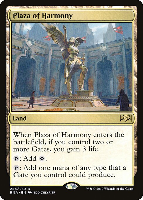 Plaza of Harmony RNA-254 Rare Excellent Englisch