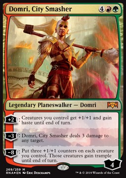 Domri der Städteschleifer XRNA-269 Mythic Excellent Englisch Foil