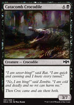Katakombenkrokodil RNA-67 Common Near Mint Englisch Foil