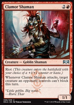 Keifende Schamanin RNA-96 Uncommon Excellent Englisch Foil