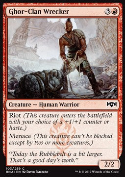 Ghor-Clan-Abwracker RNA-103 Common Near Mint Englisch Foil