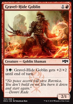 Schotterhaut-Goblin RNA-105 Common Near Mint Deutsch Foil