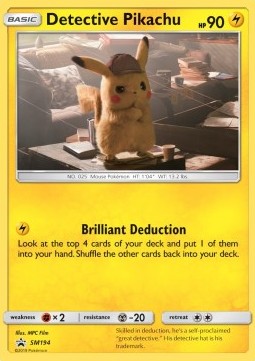 Detective Pikachu SM-194 Promo Excellent Deutsch