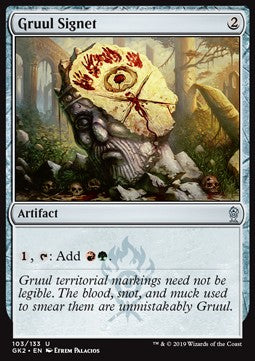 Gruul-Petschaft GK2-103 Uncommon Excellent Deutsch