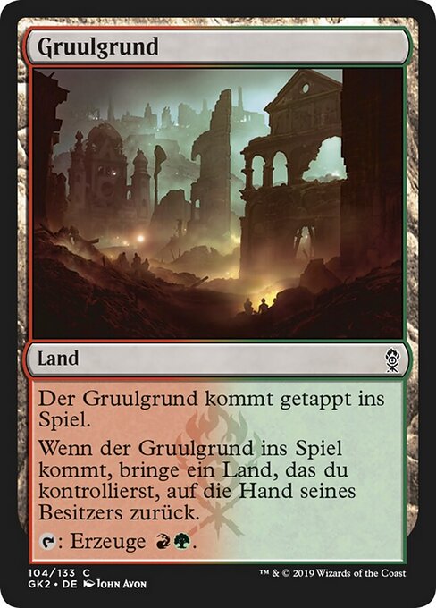 Gruulgrund GK2-104 Common Excellent Deutsch