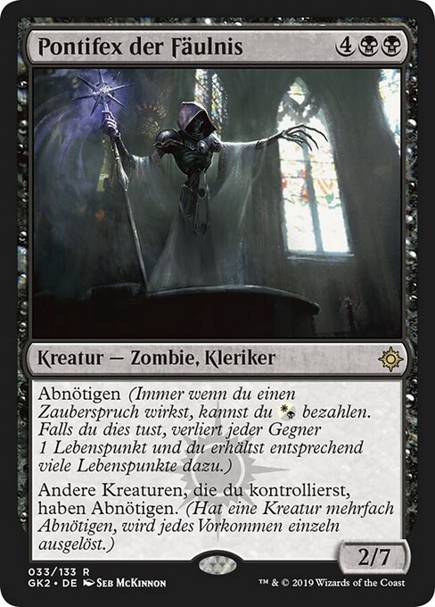 Pontifex der Fäulnis GK2-33 Rare Excellent Deutsch