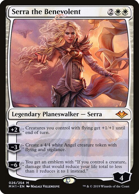 Serra die Gütige MH1-26 Mythic Excellent Englisch
