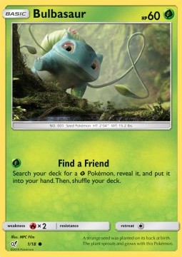 Bulbasaur DET-1 Common Played Englisch