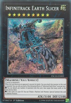 Endloskette Erdschlitzer INCH-009 Secret Rare Good Deutsch 1. Auflage