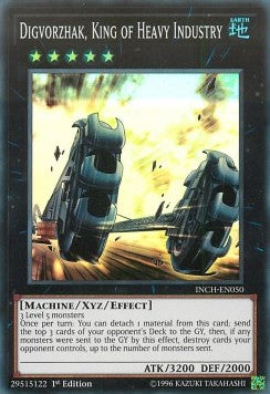 Digvorzhak, König der Schwerindustrie INCH-050 Super Rare Good Deutsch 1. Auflage