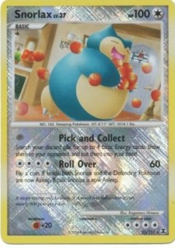 Snorlax Lv.37 RR-33 Promo Poor Englisch