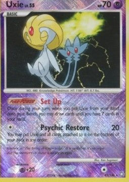 Uxie Lv.55 LA-43 Promo Near Mint Englisch