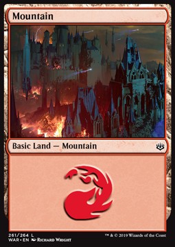Gebirge (V.3) WAR-261 Land Near Mint Englisch Foil