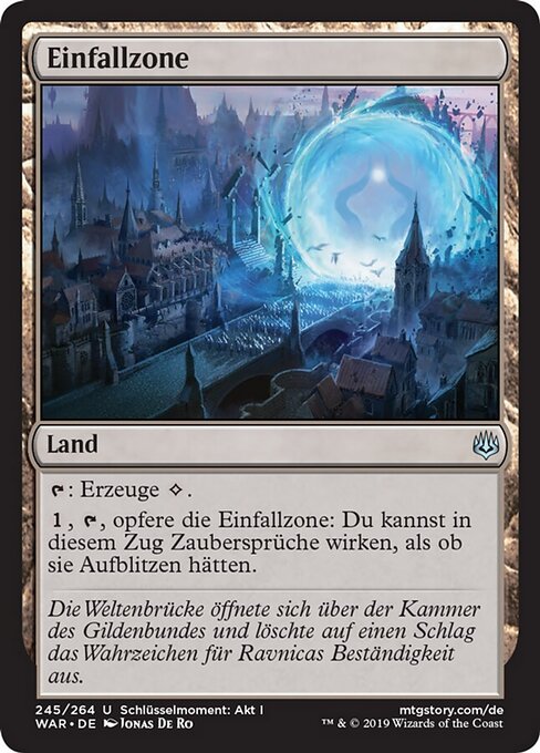 Einfallzone WAR-245 Uncommon Excellent Deutsch