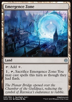 Emergence Zone WAR-245 Uncommon Excellent Englisch