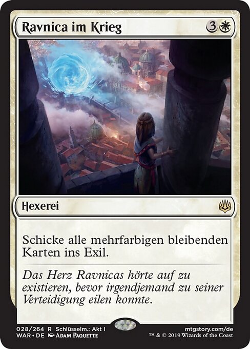Ravnica im Krieg WAR-28 Rare Good Deutsch