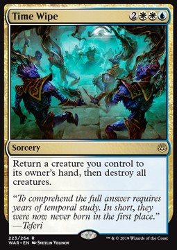 Time Wipe WAR-223 Rare Excellent Englisch Foil