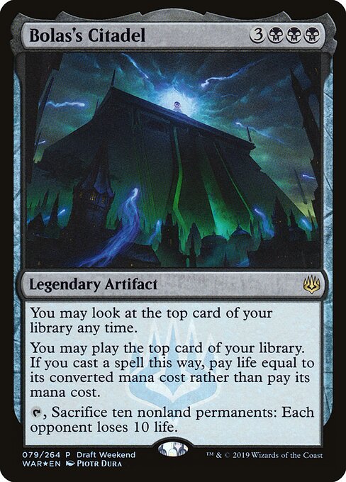 Bolas' Zitadelle REL- Rare Excellent Englisch Foil