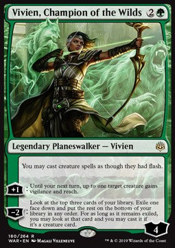Vivien, Champion of the Wilds WAR-180 Rare Excellent Englisch