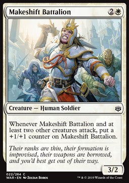 Zusammengewürfeltes Bataillon WAR-22 Common Excellent Deutsch Foil