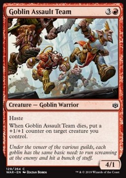Goblin-Sturmtrupp WAR-129 Common Excellent Englisch Foil