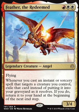Feather, the Redeemed WAR-197 Rare Excellent Englisch Foil
