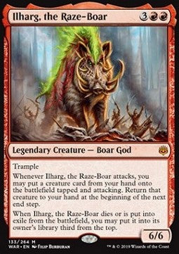 Ilharg, Keiler der Vernichtung WAR-133 Mythic Near Mint Deutsch