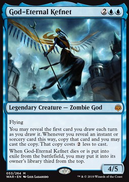 God-Eternal Kefnet WAR-53 Mythic Light Played Englisch
