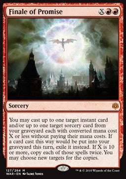 Finale of Promise WAR-127 Mythic Excellent Englisch Foil