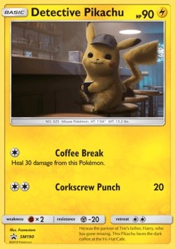 Detective Pikachu SM-190 Promo Good Deutsch