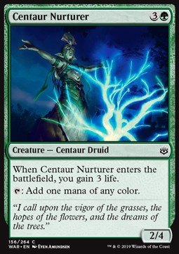 Nährender Zentaur WAR-156 Common Near Mint Englisch Foil