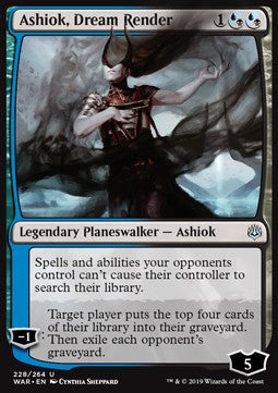 Ashiok, Dream Render WAR-228 Uncommon Excellent Englisch