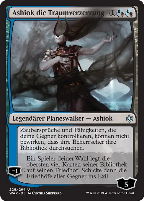 Ashiok die Traumverzerrung WAR-228 Uncommon Good Deutsch