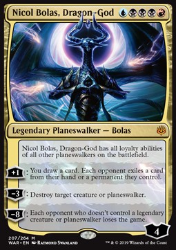 Nicol Bolas, Dragon-God WAR-207 Mythic Excellent Englisch