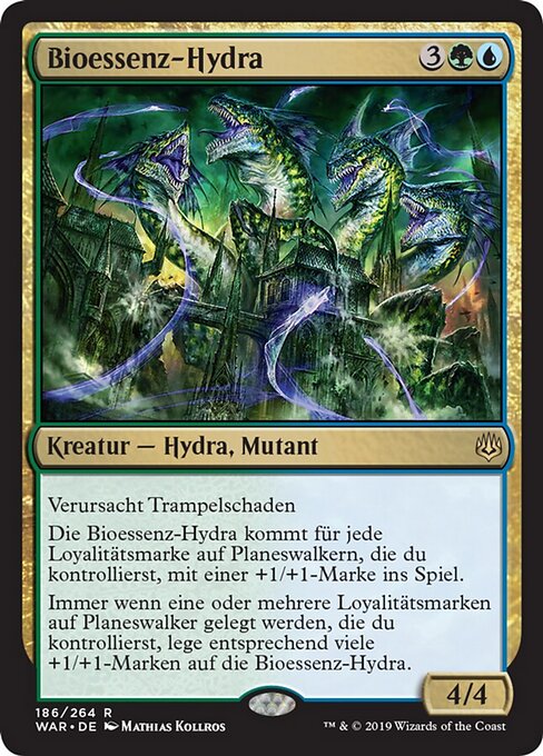 Bioessenz-Hydra WAR-186 Rare Excellent Deutsch