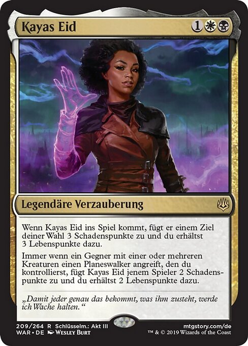 Kayas Eid WAR-209 Rare Excellent Deutsch