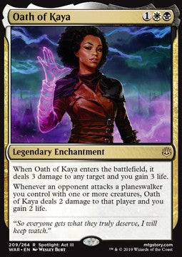 Oath of Kaya WAR-209 Rare Excellent Englisch