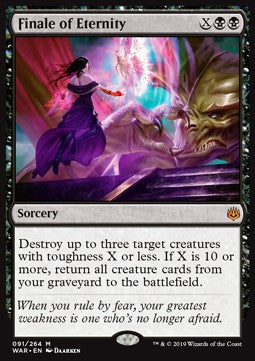 Finale of Eternity WAR-91 Mythic Good Englisch