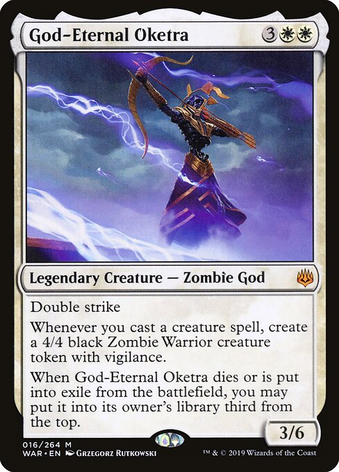 God-Eternal Oketra WAR-16 Mythic Excellent Englisch