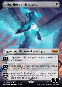Ugin, the Spirit Dragon MWAR- Masterpiece Excellent Englisch Foil