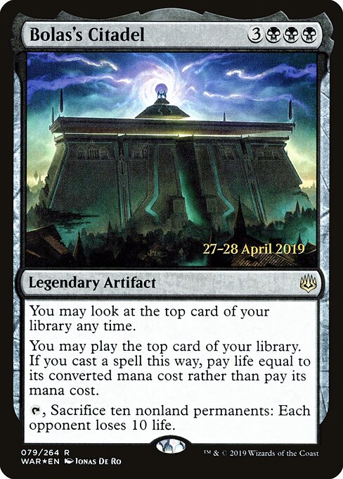 Bolas's Citadel XWAR-79 Rare Near Mint Englisch Foil