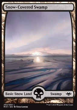 Snow-Covered Swamp MH1-252 Land Excellent Englisch